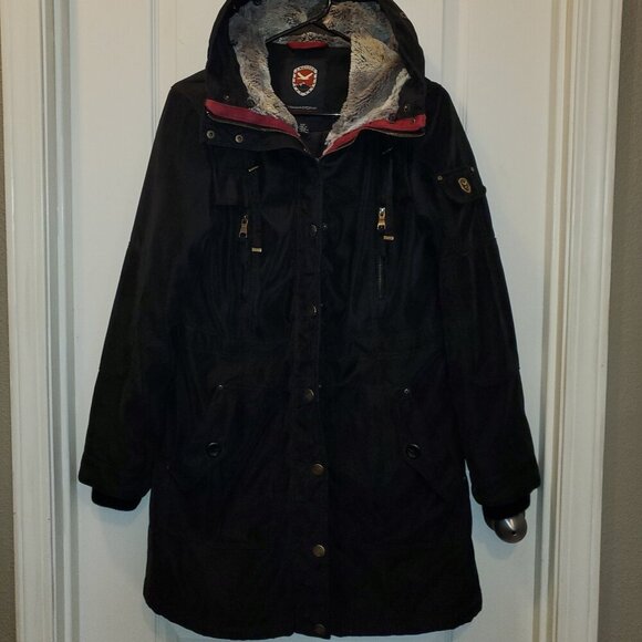 1 Madison Expedition Heritage Faux Fur Lined hooded Parka/Anorak Coat  - S - Picture 3 of 12